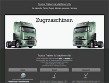 Tablet Screenshot of neda-trucks.com